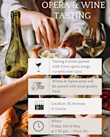 Imagem principal do evento Opera & Wine Tasting