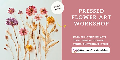 Pressed Flower Art Workshop  primärbild