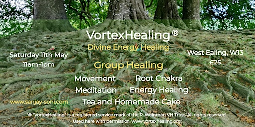 Primaire afbeelding van VortexHealing® Divine Energy Healing and Movement Meditation