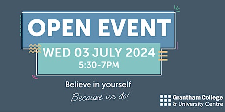 July 2024 Open Event