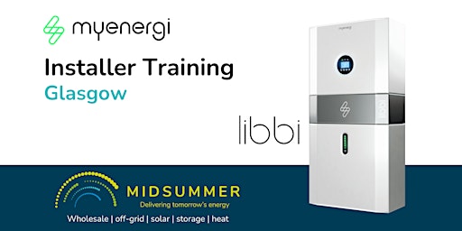 MyEnergi Libbi Installer Training | Midsummer Glasgow primary image