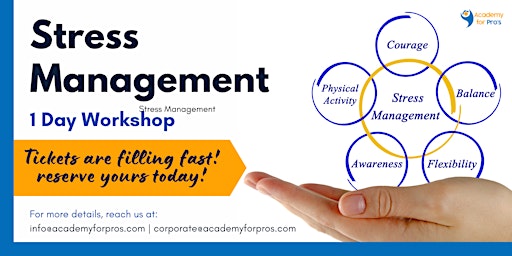 Hauptbild für Stress Management 1 Day Training in Los Angeles, CA on May 7th, 2024