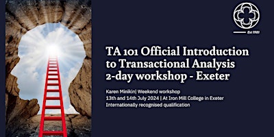 Imagen principal de TA 101 Official Introduction to Transactional Analysis in Exeter