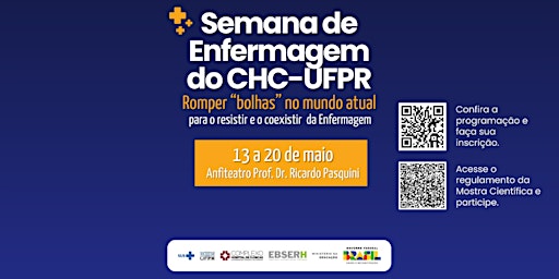 Hauptbild für Semana de Enfermagem 2024- Complexo de Hospital de Clínicas/UFPR
