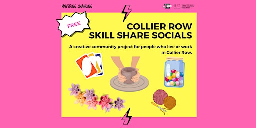Imagem principal do evento Collier Row Skill Share Socials