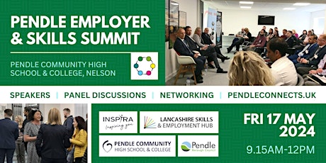Pendle Employer Summit, ensuring your future workforce has the right skills