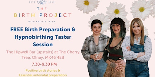 Free In Person Birth Prep and Hypnobirthing Taster: Weds 18th Sept  2024  primärbild