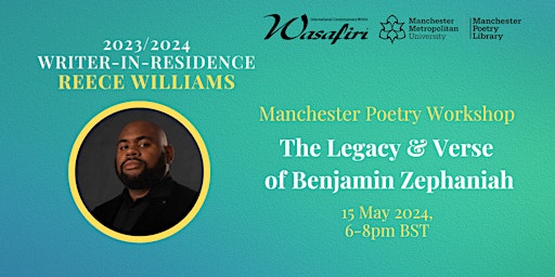 Imagem principal do evento The Legacy and Verse of Benjamin Zephaniah