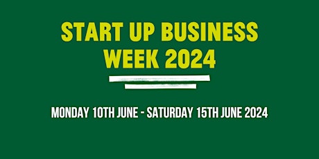 Start Up Business Week 2024