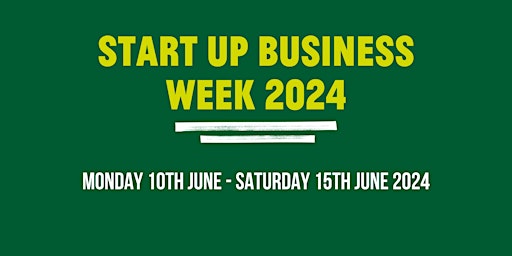 Immagine principale di Start Up Business Week 2024 