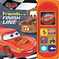 PDFREAD Disney Pixar Cars - Friends to the Finish Line 7-Button Sound Book primary image
