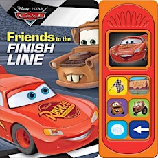 PDFREAD Disney Pixar Cars - Friends to the Finish Line 7-Button Sound Book