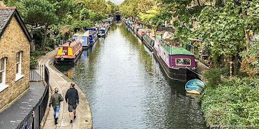 A Sunday Walk along Little Venice Canal to Camden Town From Paddington station  primärbild