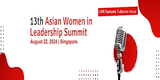 Primaire afbeelding van 13th Asian Women Leadership Summit
