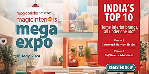 India’s Top Interior Brands Mega Expo - Magicbricks primary image