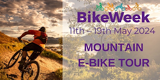 Immagine principale di Mountain E-Bike Tour - Bike Week 2024 - Ballinastoe Wood 