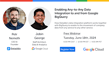 Imagem principal do evento Enabling Any-to-Any Data Integration to and from Google BigQuery