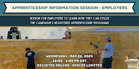 Apprenticeship Information Session - Employers