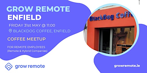 Coffee Meetup for Remote Workers - Grow Remote Enfield  primärbild