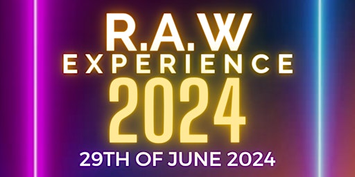 Imagem principal do evento R.A.W EXPERIENCE 2024
