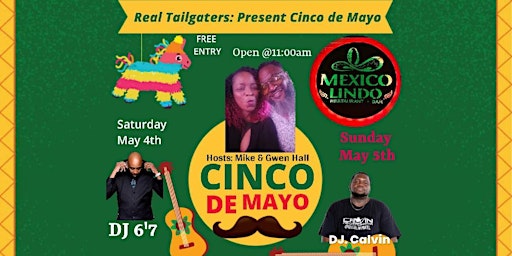 Hauptbild für Cinco De Mayo & Real Tailgaters