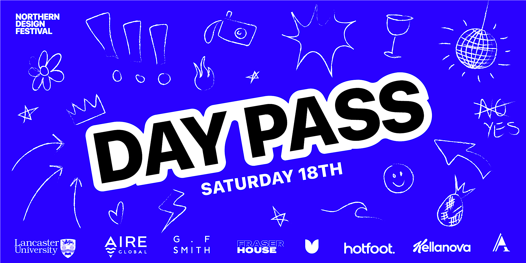 Northern Design Festival - Weekend Day Pass - Saturday