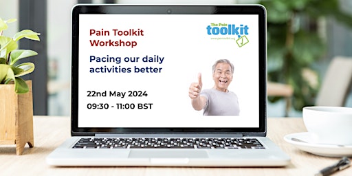 Pain Toolkit workshop - How to Pace our daily activities better primary image