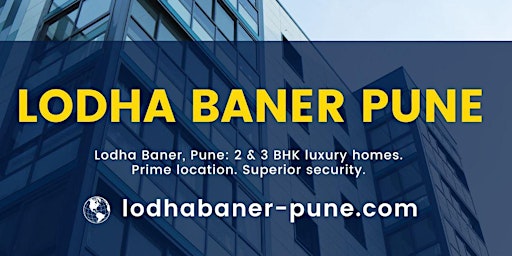 Imagem principal do evento Lodha Baner Pune: Take your dream house tour with us