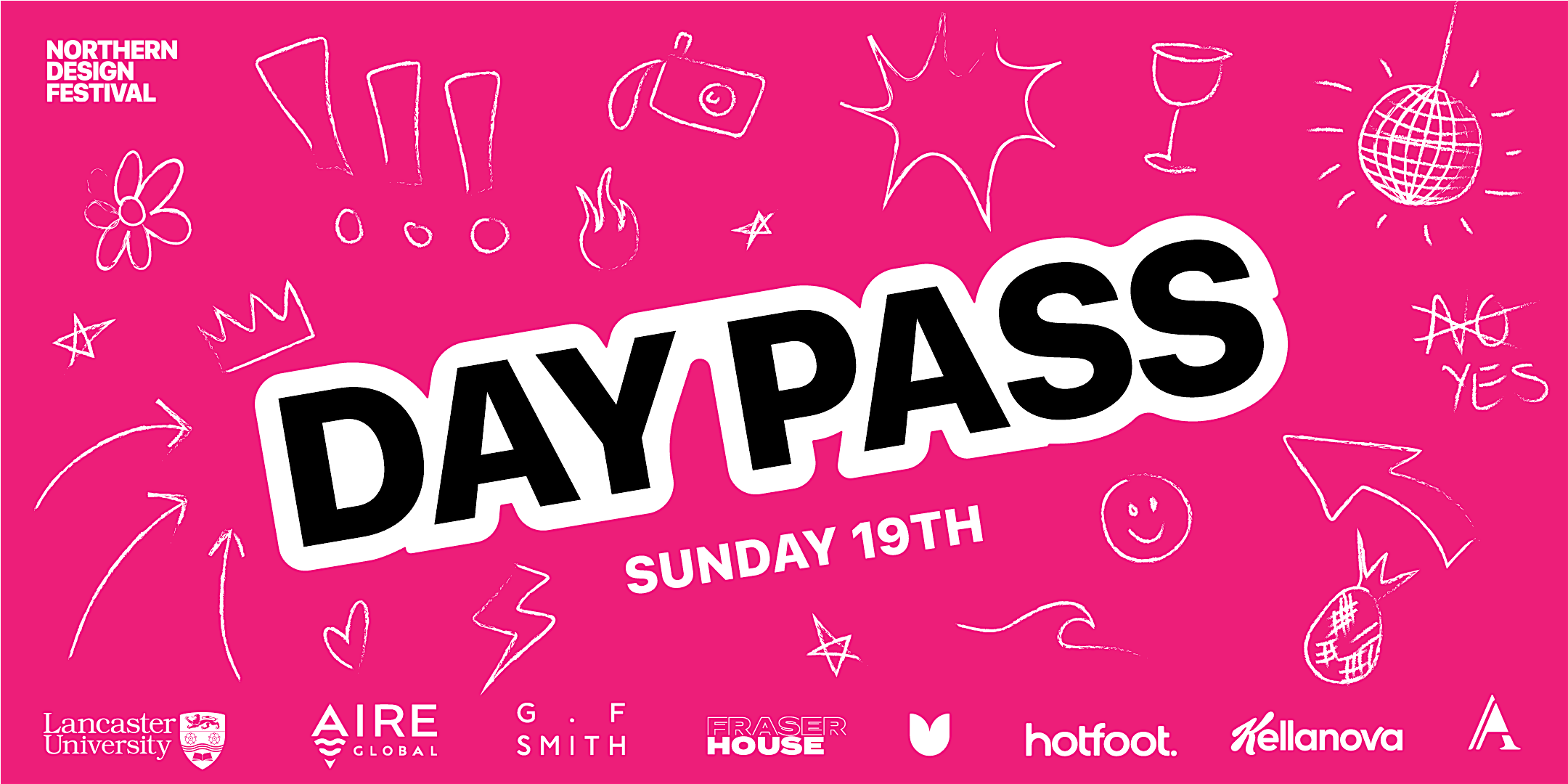 Northern Design Festival - Weekend Day Pass - Sunday