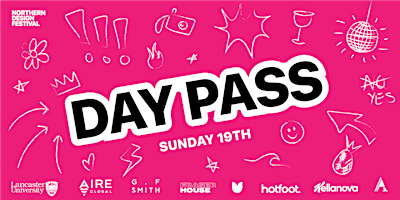 Northern Design Festival - Weekend Day Pass - Sunday primary image