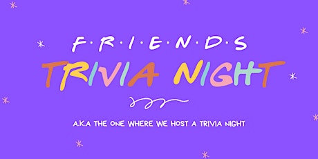 The One Where We Host a Trivia Night