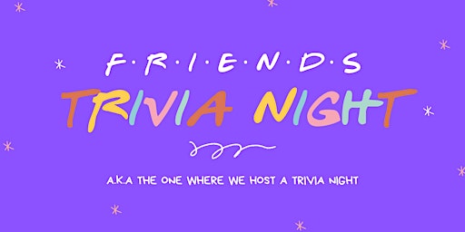 Primaire afbeelding van The One Where We Host a Trivia Night