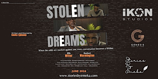 Stolen Dreams Screening | A 7-Part Short Film primary image
