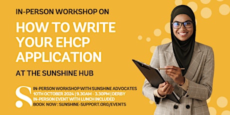 Write your EHCP Application | In-person Workshop