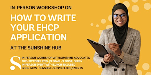 Primaire afbeelding van Write your EHCP Application | In-person Workshop