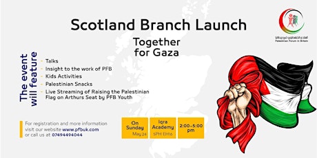 PFB Scotland Branch Launch