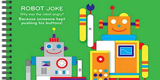 Immagine principale di PDF Brain Games - Sticker by Letter Robots (Sticker Puzzles - Kids Activity 
