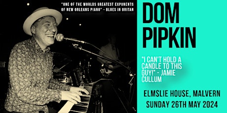 Dom Pipkin - tales of New Orleans from the Piano