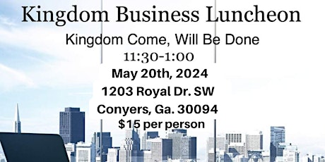 Kingdom Business Luncheon