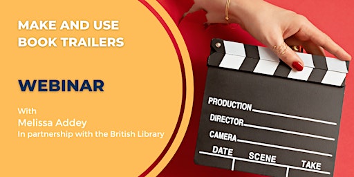 Immagine principale di Make and use Book Trailers: webinar in partnership with the British Library 