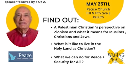 Hauptbild für What a Palestinian Presbyterian Pastor Wants us to Know about Gaza