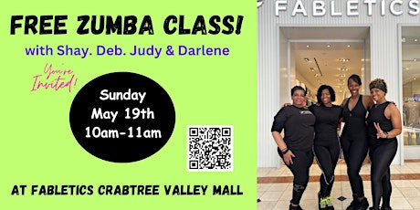 FREE ZUMBA CLASS! The FAB 4 are coming back... Don't Miss it!