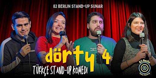 Imagem principal do evento 82Berlin Dörty 4 - Türkçe Standup