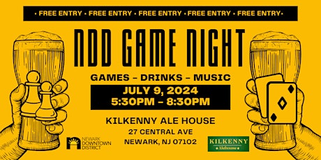NDD Game Night at Kilkenny Ale House