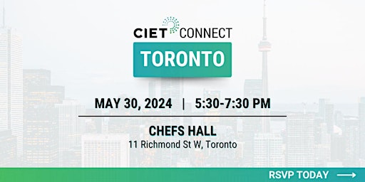 CIET Connect Toronto primary image