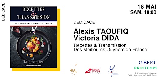 Hauptbild für GIBERT DÉDICACE : Alexis Taoufiq et Victoria Dida