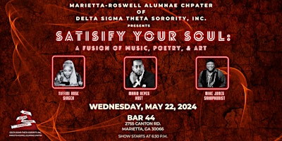 Satisfy Your Soul: A Fusion of Music, Poetry, & Art primary image