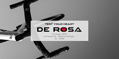 Imagem principal do evento Bike Test De Rosa @RT96 - Palazzolo sull'Oglio