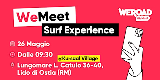 Imagem principal do evento WeMeet | Surf Experience