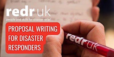 Primaire afbeelding van Proposal Writing for Disaster Responders